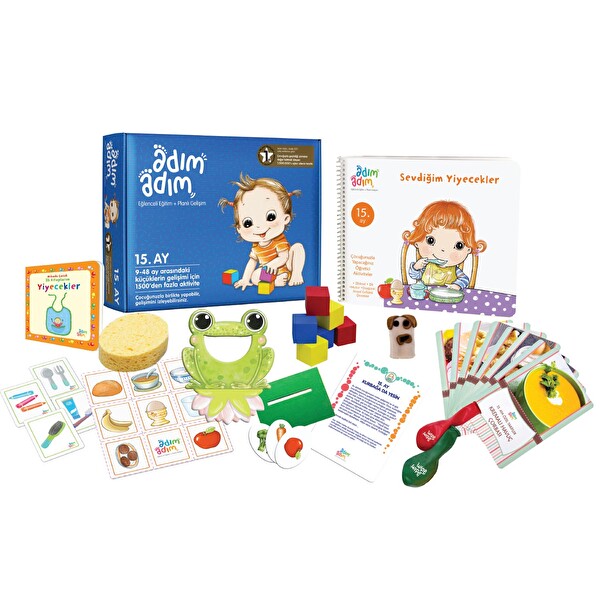 Adım Adım Bebek Eğitim Seti 15.Ay 30262563 CarrefourSA