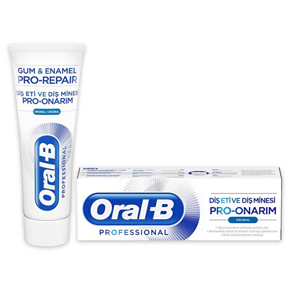 Oral B Dis Eti Ve Dis Minesi Pro Onarim Original 75 Ml 30267006 Carrefoursa