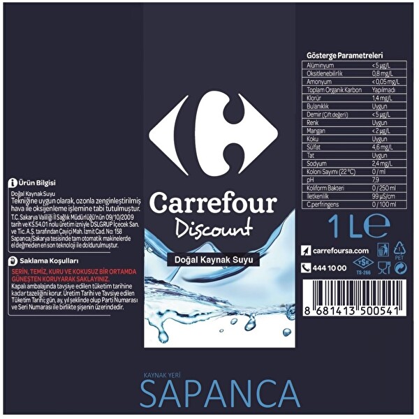 Carrefour Discount Su 1 lt Carrefour Discount Su 1 lt