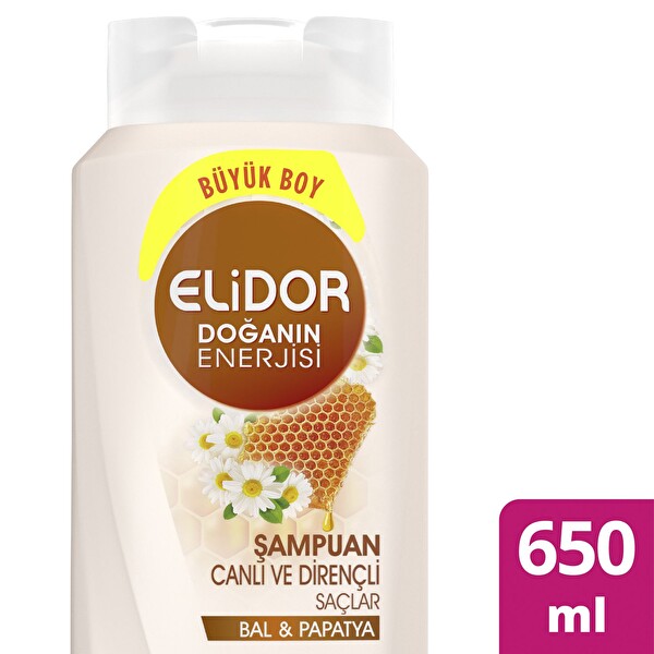 Elidor Doğanın Enerjisi Canlı Dirençli Şampuan 650 ml