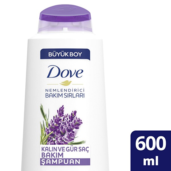 Dove Şampuanı Kalın Ve Gür Bakım Lavanta Özlü 600 Ml