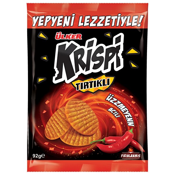 Krispi Tırtıklı Kraker Acılı 92 g Krispi Tırtıklı Kraker Acılı 92 g