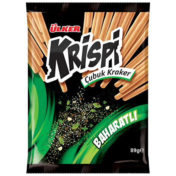 Krispi Baharatlı Çubuk Kraker 89 g