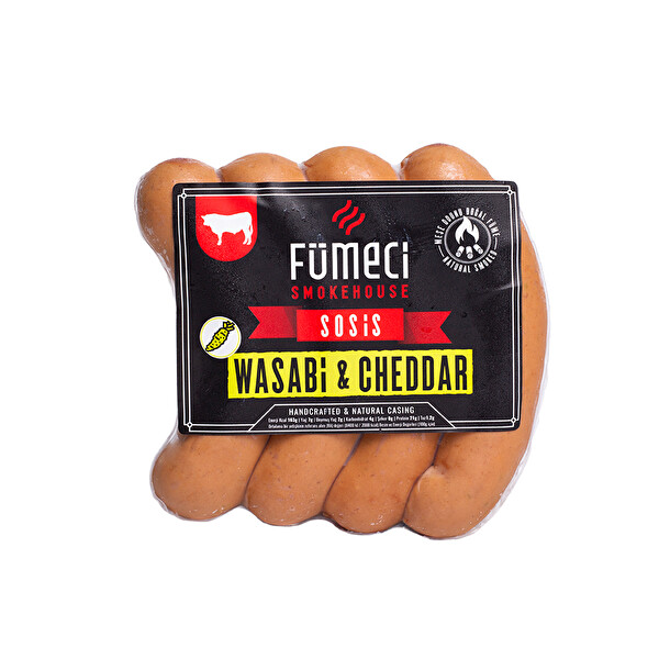 Fümeci Wasabi&Cheddarlı Sosis Kg