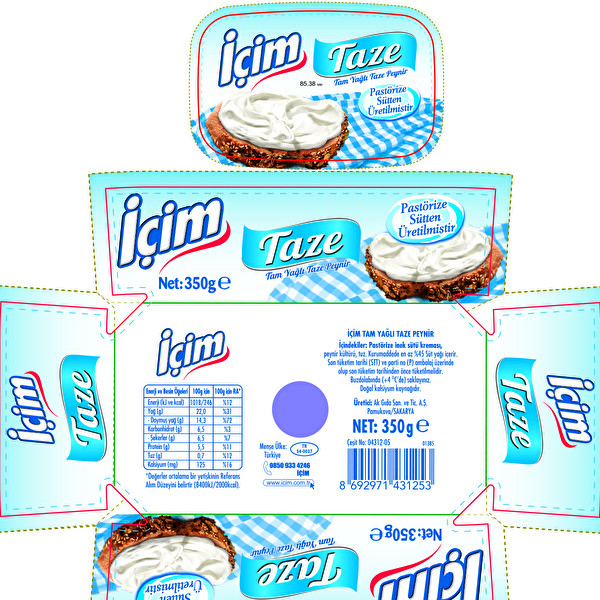 İçim Organik Yoğurt 750 gr İçim Organik Yoğurt 750 gr