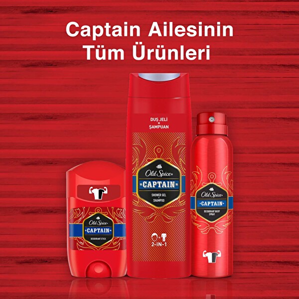 Old Spice Body Sprey Captain 150 Ml 30272316 Carrefoursa