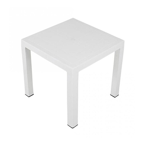 Elit Camsiz Masa 80 X 80 Cm Beyaz 30273938 Carrefoursa