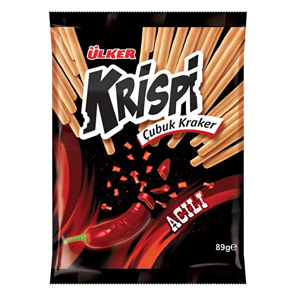 Krispi Acılı Çubuk Kraker 89 g Krispi Acılı Çubuk Kraker 89 g