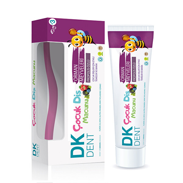 Dk Dent Orman Meyveli Çocuk Diş Macunu 50 ml+Fırça