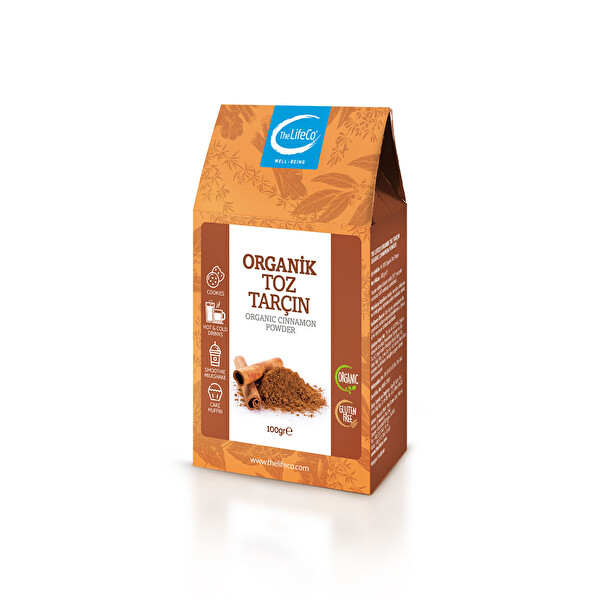 The LifeCo Organik Toz Tarçın 100 Gr