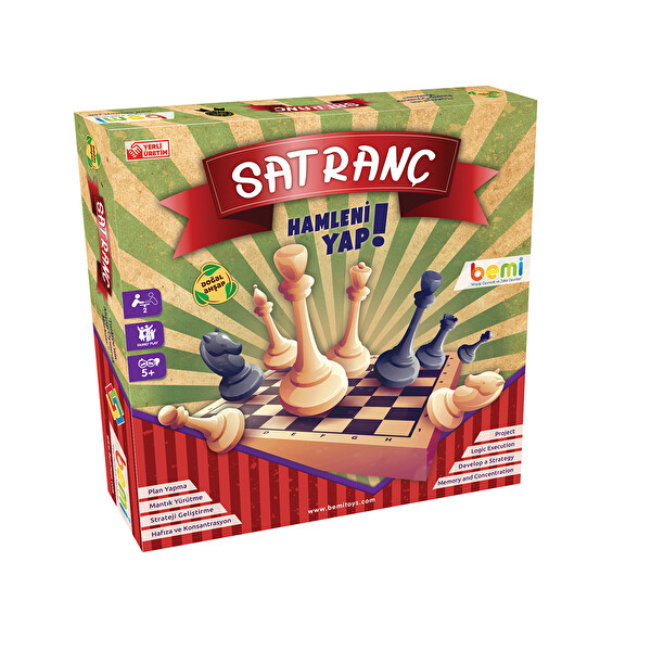 Satranç Ahşap Tabla