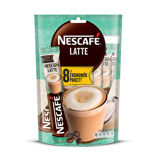 Nescafé Crema Latte 8'li Paket