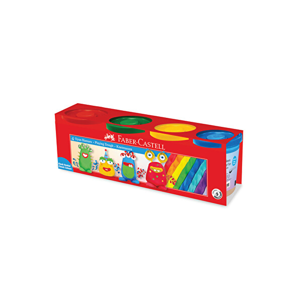 Faber-Castell Oyun Hamuru 4Lü
