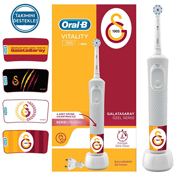 oral b d100 sarjli firca galatasaray