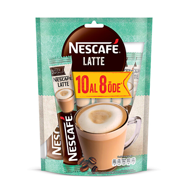 Carrefour Nescafé Crema Latte 10 Al 8 Öde