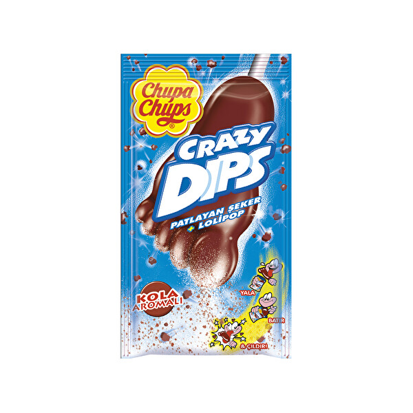Chupa Chups Crazy Dips Lolipop Kola Aromali 16gr 30298344 Carrefoursa