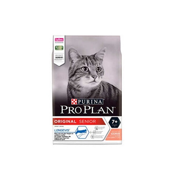 Pro Plan Senior Somonlu Yaşlı Kedi Maması 30300566 CarrefourSA