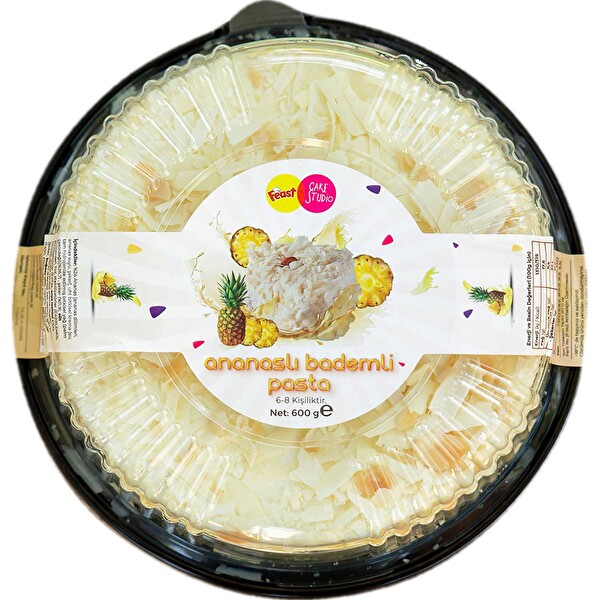Feast Ananaslı Bademli 600 Gr