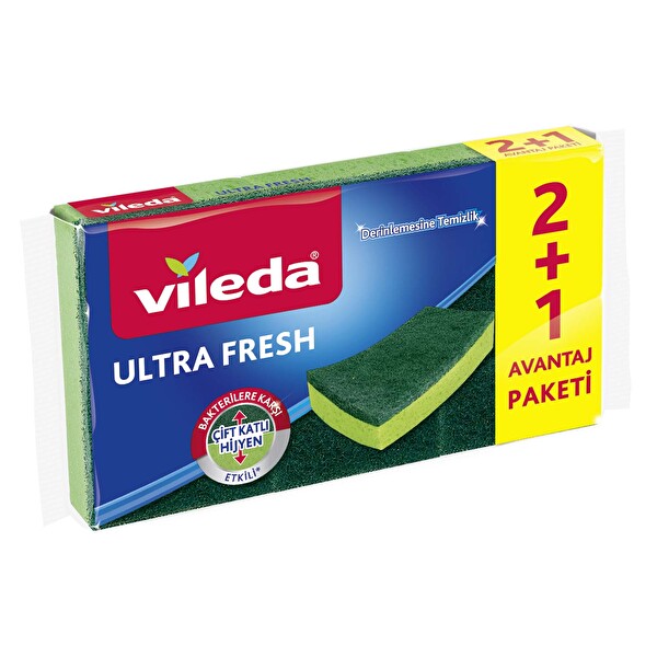 Vileda Ultra Fresh Düz 2+1