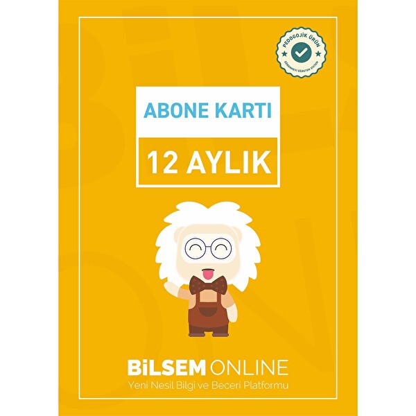 Bilsem Online Eğitim 12 Aylık
