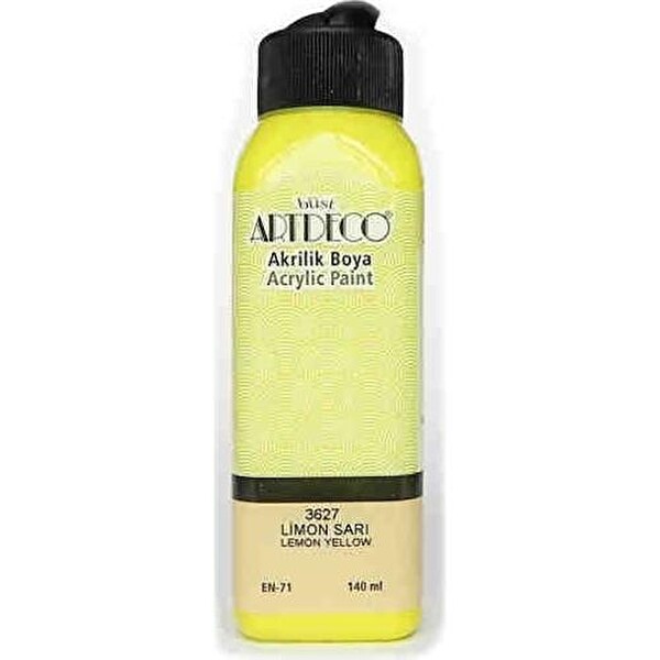 Artdeco Akrilik Boya 140 Ml Limon Sari