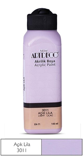 Artdeco Akrilik Boya 140 Ml Açik Lila