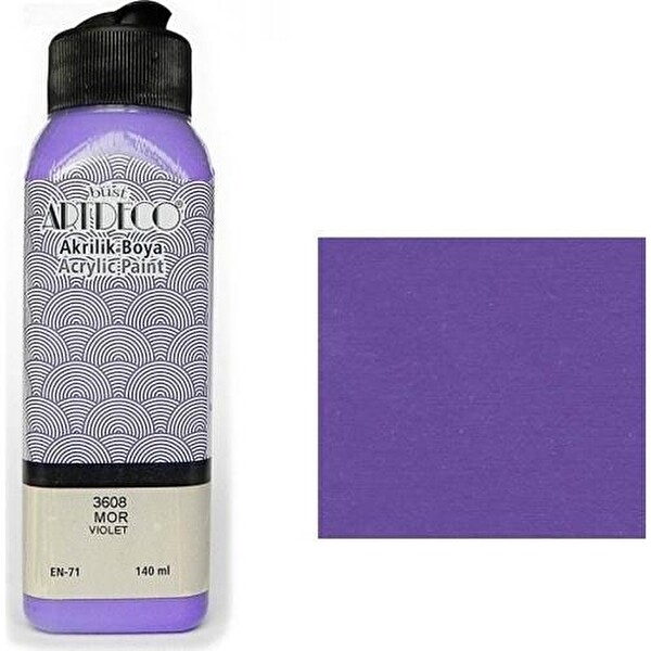 Artdeco Akrilik Boya 140 Ml 3608 - Mor