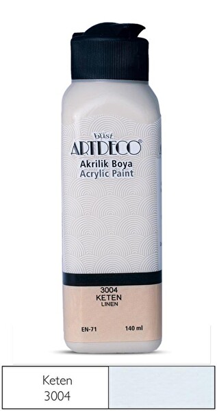 ARTDECO AKRİLİK BOYA 140 ML KETEN