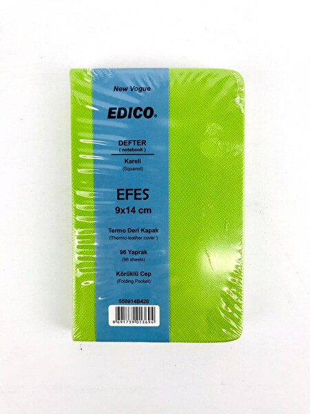 DONG-A  9X14 DEFTER KARELİ YEŞİL