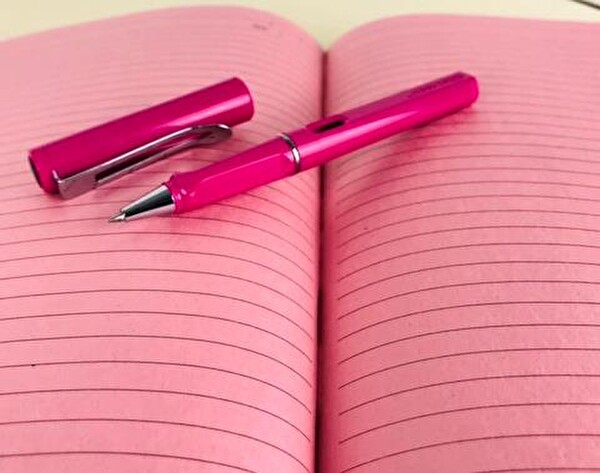 JİNHAO ROLLER KALEM - PEMBE