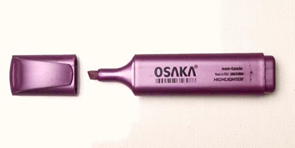 OSAKA METALİK FOSFORLU KALEM ADT PEMBE