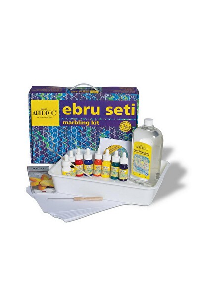 ARTDECO EBRU BAŞLANGIÇ SETİ 8 RENK