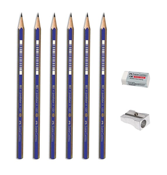 Faber Castell Gold Dereceli Kalem Çizim Seti