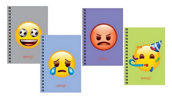 K COLOR EMOJİ METALİZE 80YP A6BLOKNOT