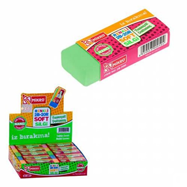 MİKRO PASTEL SİLGİ (2B-24P)