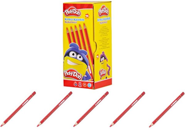 PLAY-DOH KIRMIZI KALEMİM 5 ADET