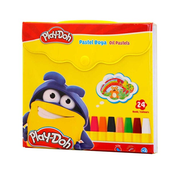 PLAYDOH PASTEL BÇANTALI 24 RENK(PA007)