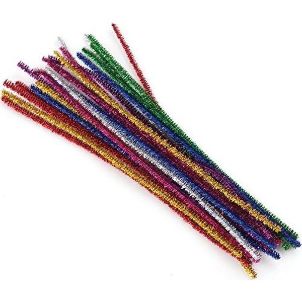 PUTİ 30 CM METALİK ŞÖNİL