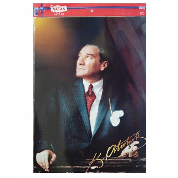 VATAN ATALI 35X50 KARTON POSTER İMZALI
