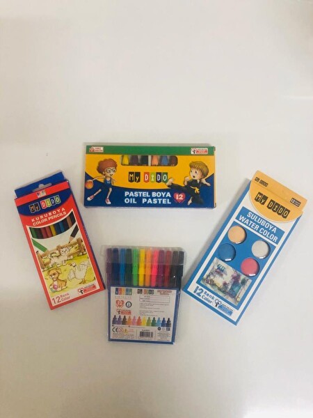 Südor 12 Li Kuru+Sulu+Keçeli+Pastel B.