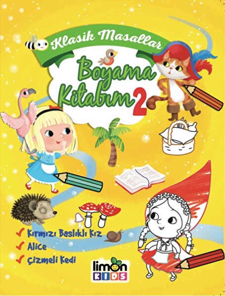 Klasik Masallar Boyama Kitabım 2