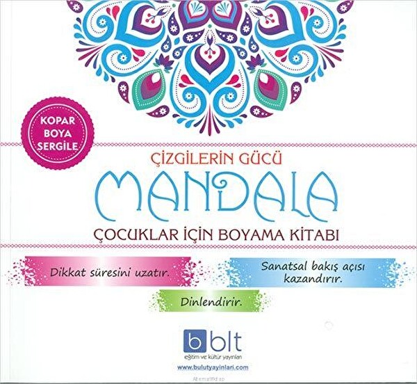 Çizgilerin Gücü Çocuklar İçin Mandala Boyama Kitabı