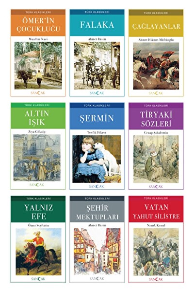 Türk Klasikleri Seti (9 Kitap Takım)