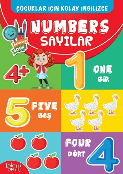 Çocuklar İçin Kolay İngilizce Sayılar