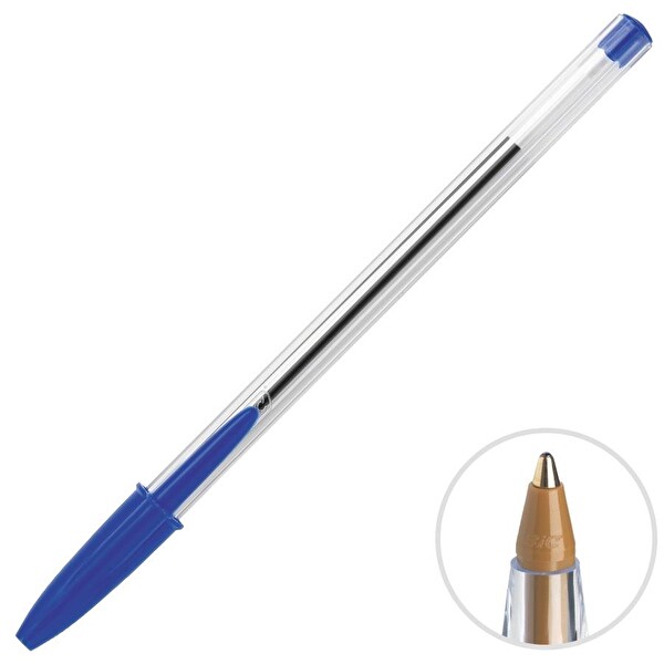 Bic Cristal Medıum Tükenmez Kalem Mavi 50'li Paket