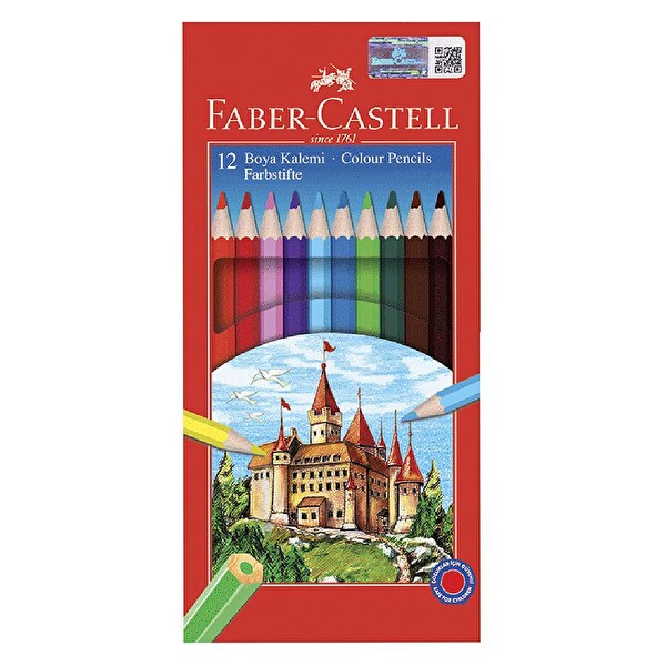 Faber Castell Kuruboya 12 Renk Tamboy Karton Kutu