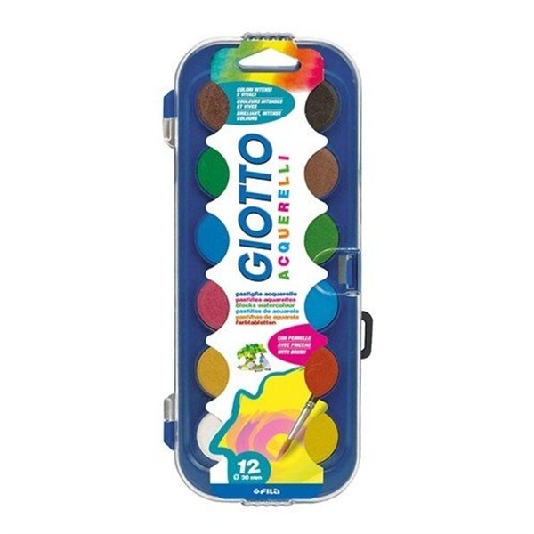 Giotto Suluboya 30 Mm. 12'li Paket