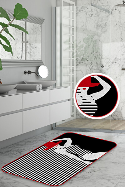 MAYOLU KIRMIZI ŞAPKALI KIZ DESENLİ BANYO