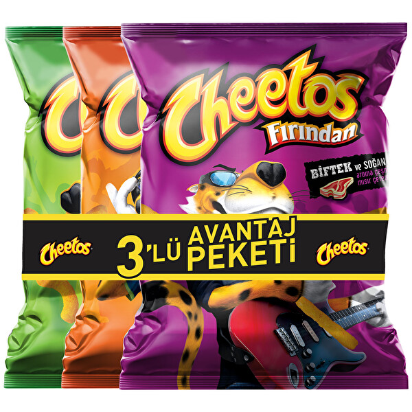 Cheetos 3 Parça Avantaj Paketi 54 G