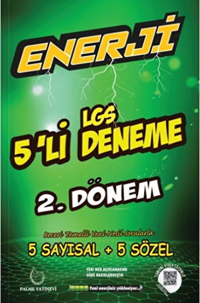Palme 8.Sınıf Enerji LGS 5li 2.Dönem Deneme